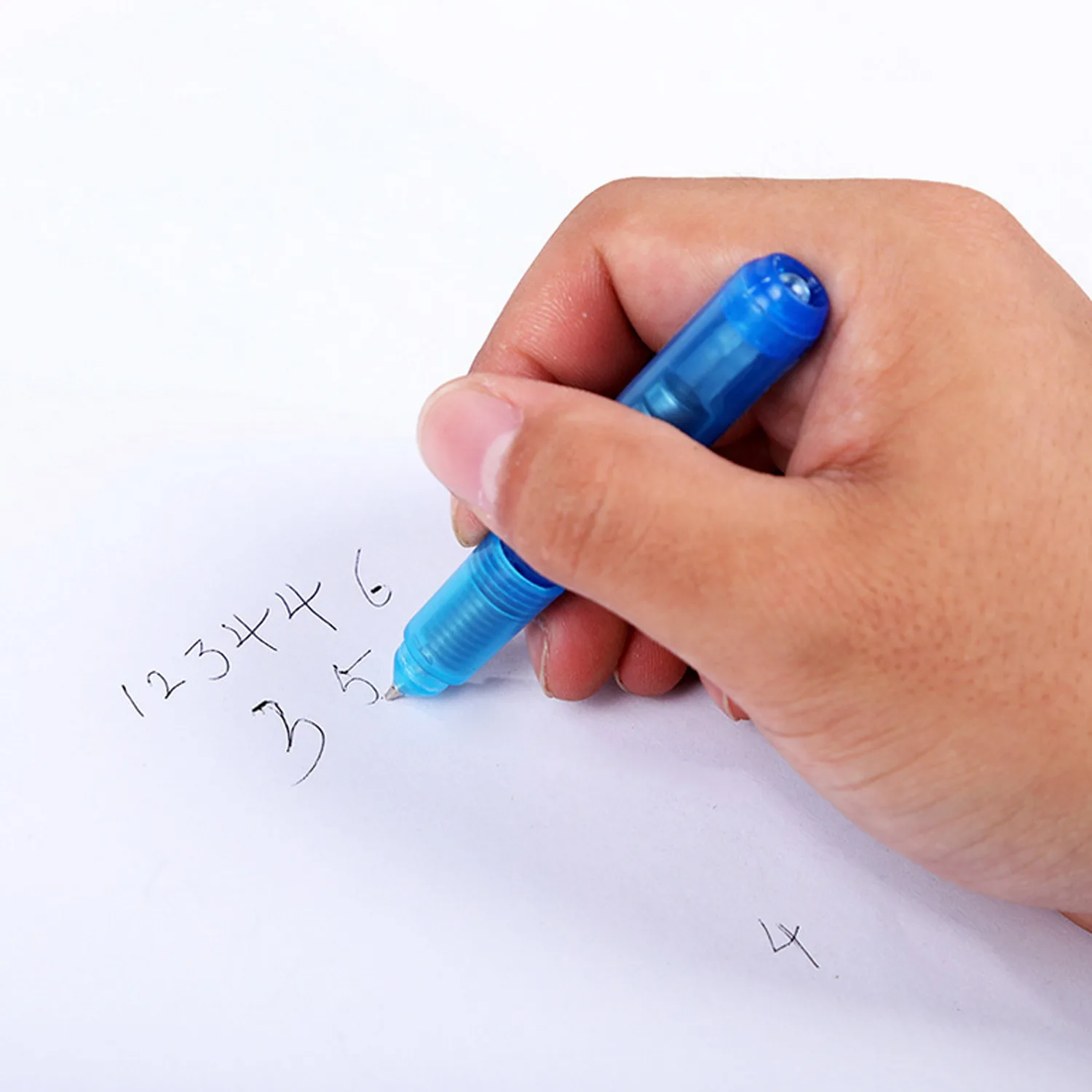 Забавная светодиодная вращающаяся шариковая ручка игрушка для детей и взрослых