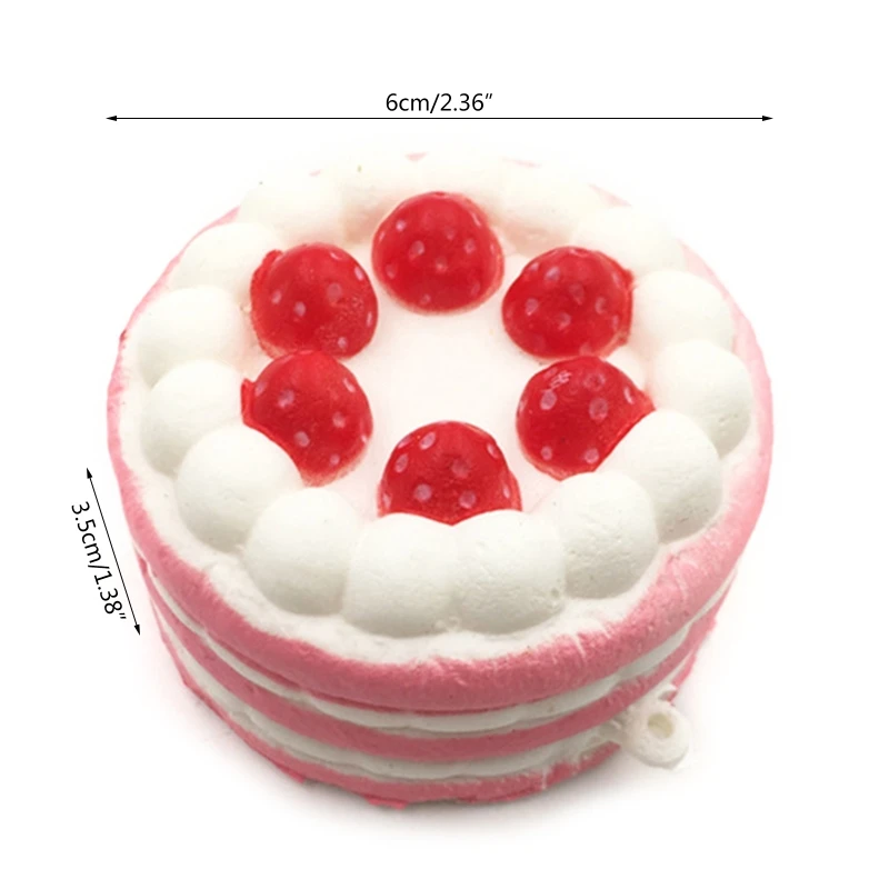 2.36Inch Anti-Pressure Sensory Mini Cake Fidget Toy Decompressing for ADD | Игрушки и хобби