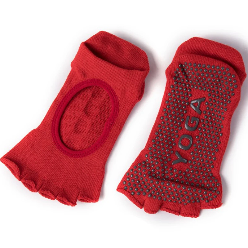 Носки для йоги высокого качества Нескользящие с открытой спиной|Носки йоги| |