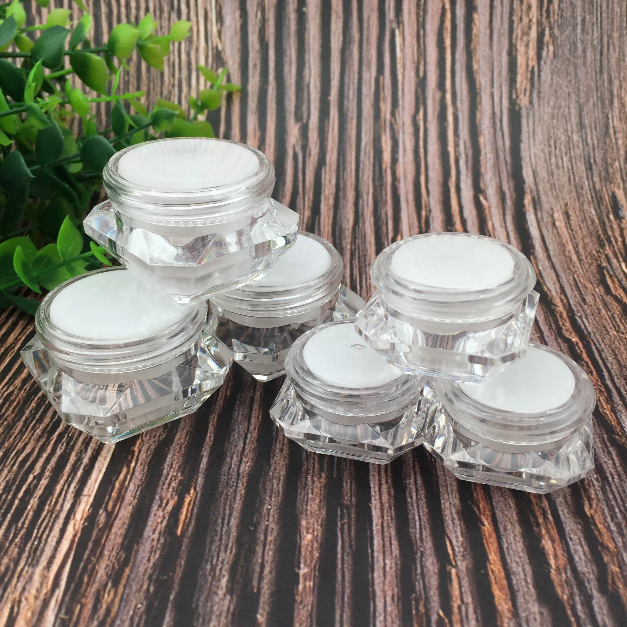 Пластиковая банка/горшок/бутылка для сыворотки/крема глаз/образец