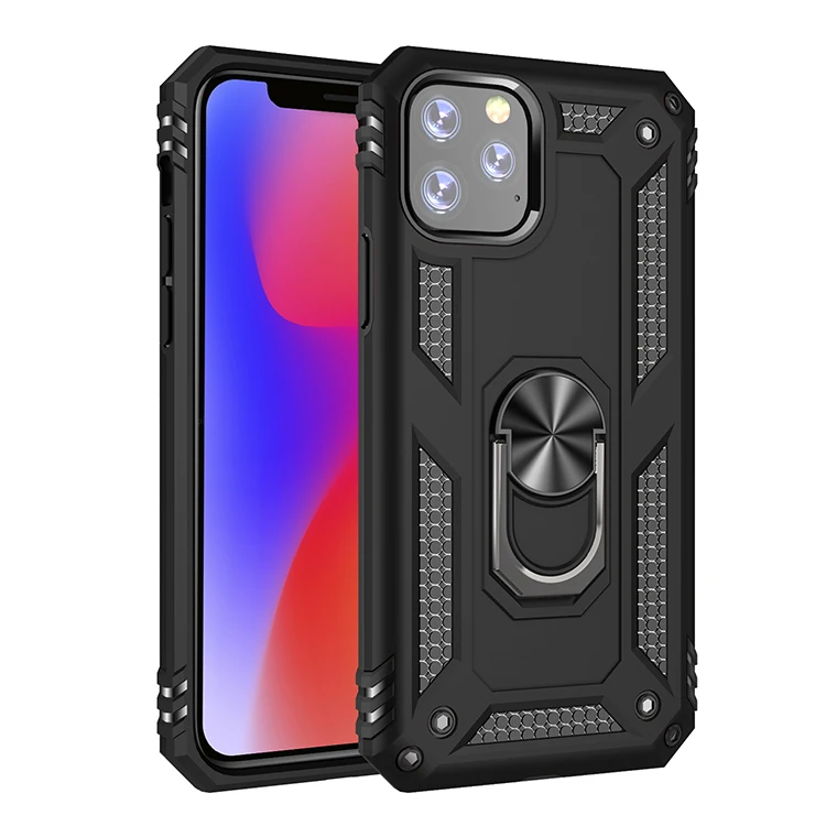 Противоударный чехол для iPhone 6, 6s, 7, 8 Plus, подставка, военная промышленность, силиконовый чехол для iPhone X, XS, XR, 11 Pro, Max, чехол для телефона