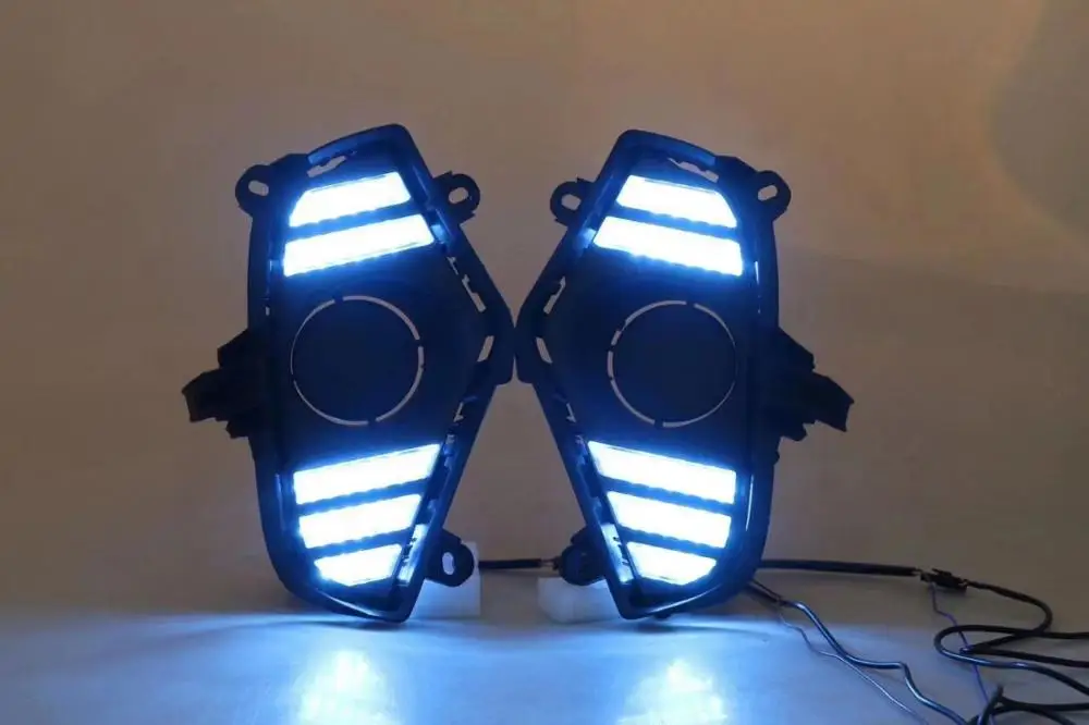 Для Toyota RAV 4 RAV4 2019 2020 желтый сигнал поворота Водонепроницаемый ABS 12 В Автомобильные