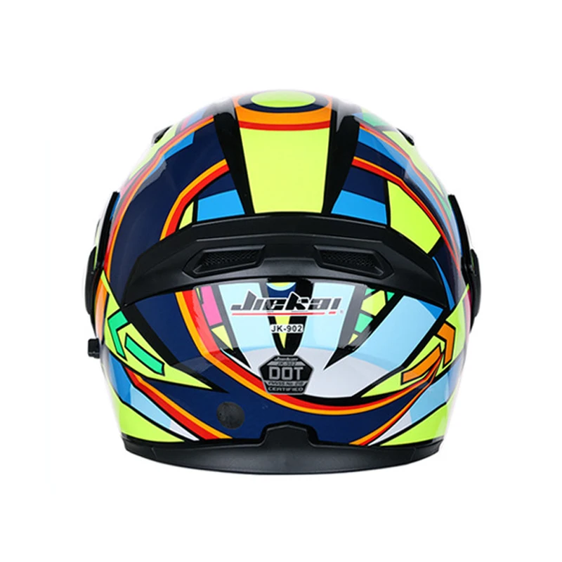Модульный откидной мотоциклетный шлем JIEKAI 902 с двойным объективом и внутренним