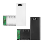 Многофункциональный чехол для портативного зарядного устройства с 2 USB-портами и 8 слотами