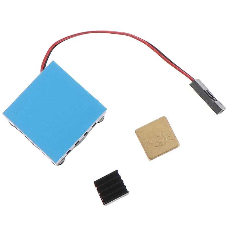 Кулер с квадратным вентилятором и радиатором для Raspberry Pi 4 /3/2 | Компьютеры офис