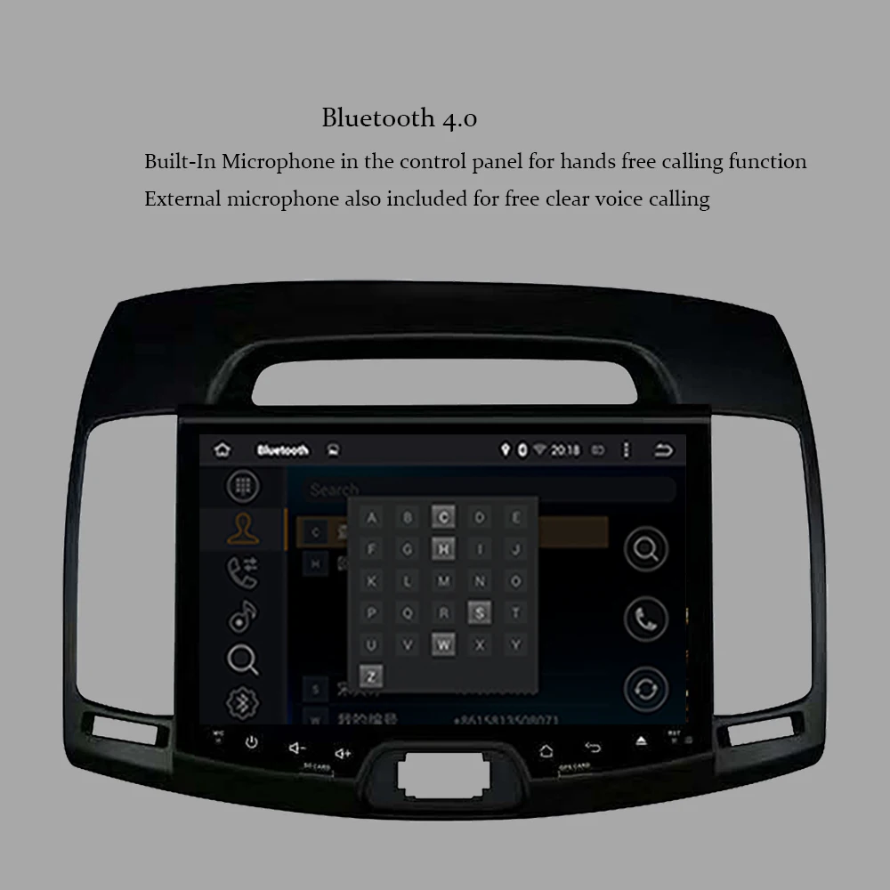 Автомагнитола для Hyundai Elantra 10 0-2007 Android 2011 4 Гб + 64 ГБ GPS-навигация стерео