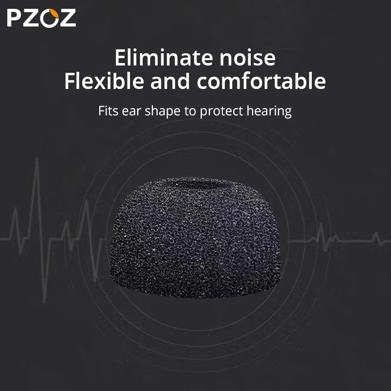 PZOZ для airpods pro ушные наконечники пены памяти Bluetooth беспроводной Чехол наушники