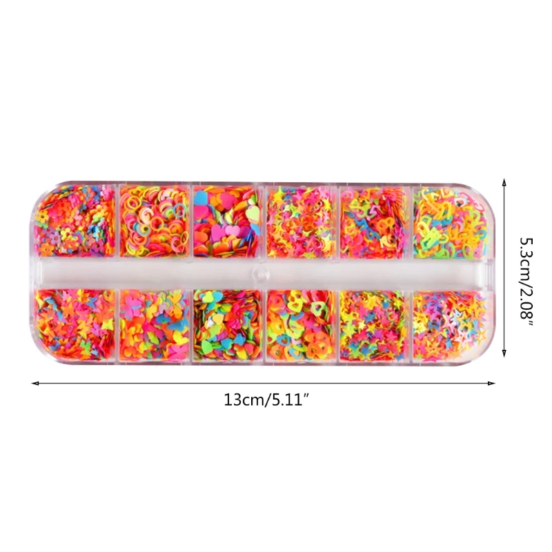 

Fluorescence Glitter Sequins Epoxy Resin Filling DIY Jewelry Nail Art Decoration 94PA