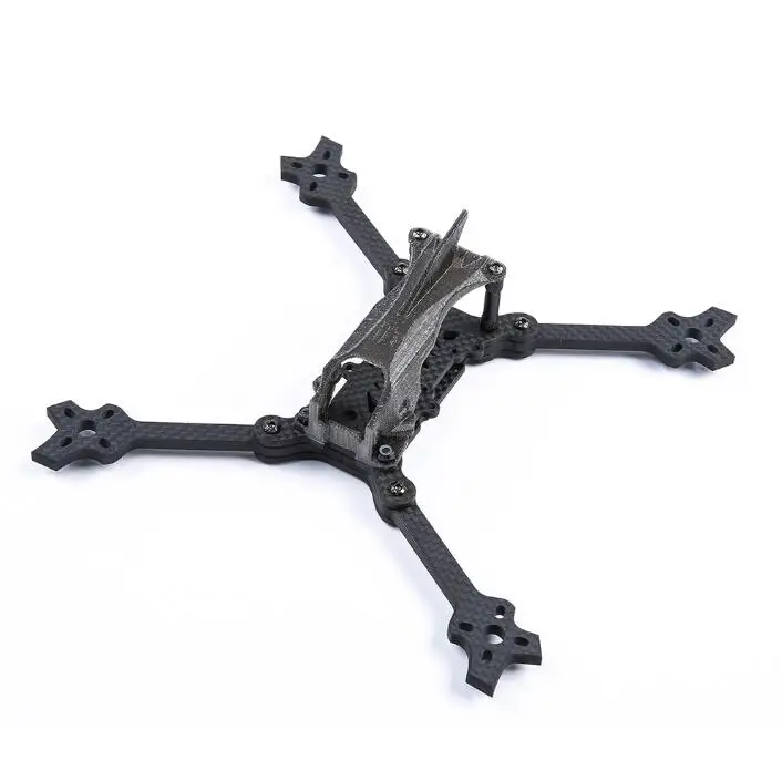 frame W grey Canopy IFlight гонки H5 205 мм 5 дюймов FPV велосипедная Рама с 5 мм рукояткой/навесом совместимый XING X2207 двигатель/Nazgul 5140 prop для FPV гоночного дрона - Цвет: frame W grey Canopy