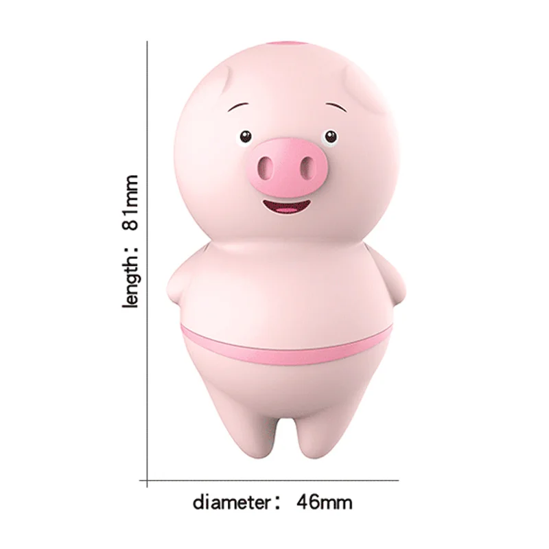 Розовый вибратор для языка розовой свиньи, ласкающий секс-игрушка для женщин, 10 режимов массажа клитора и сосков, вагинальные шарики, взрослые эротические игрушки S63 on.