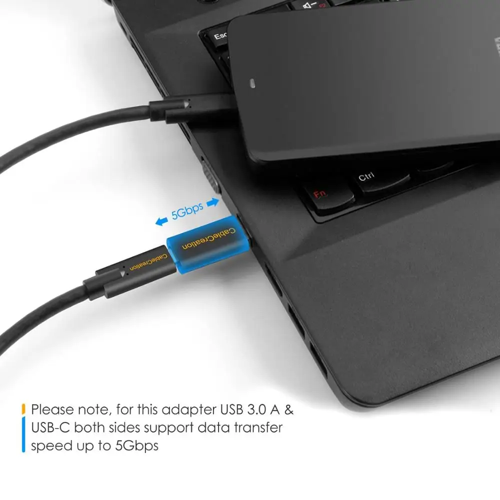Адаптер USB 3 0 A к C Переходник папа гнезду типа совместим с кабелем концентраторами