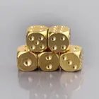 1 шт. Твердые Полированные Латунные кубики 20 мм металлический куб медный покер бар настольная игра подарок U2JB