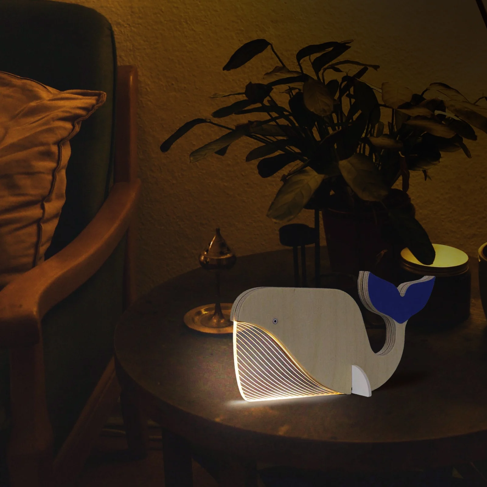 Новый экзотический USB СВЕТОДИОДНЫЙ светильник s спальня КИТ 3D ночник украшение