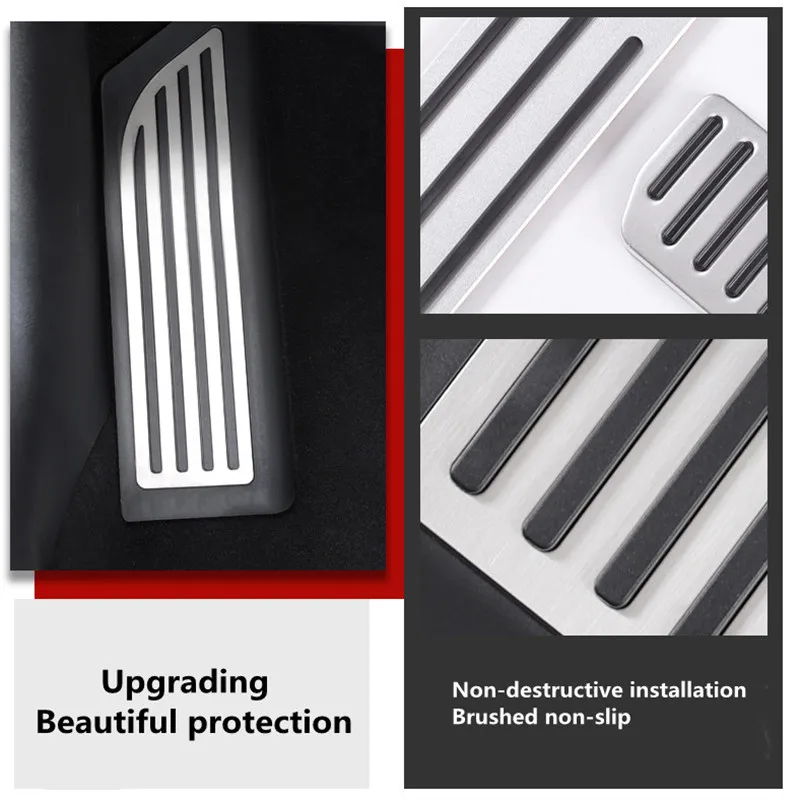 

Suitable for Tesla Model 3/X/S accelerator brake rest pedal interior modification accessories decoration