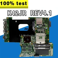 k42jr motherboard rev4 1 for asus k42 x42j k42j k42jr laptop motherboard k42jr mainboard k42jr motherboard test 100 ok