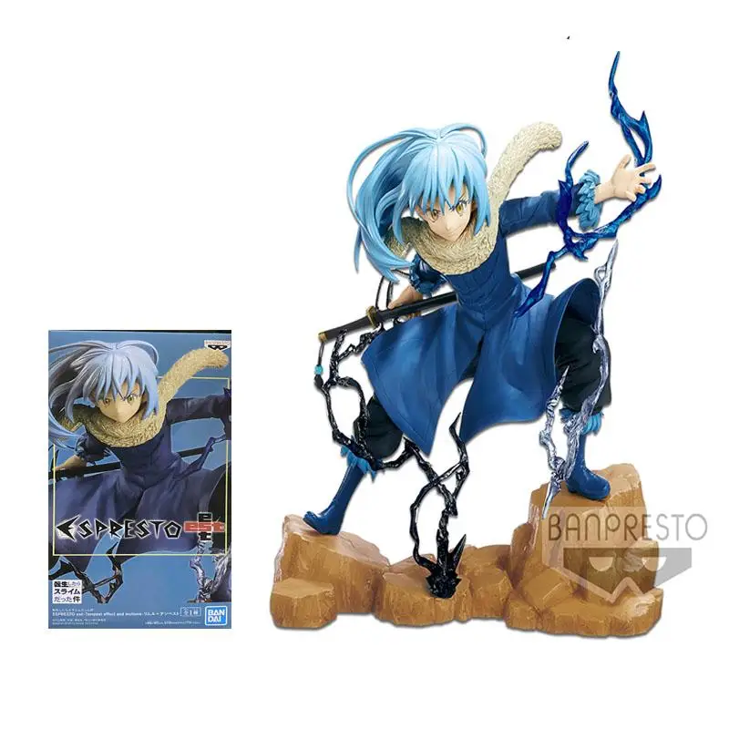 

Bandai That Time I Got Reincarnated as a Slime Rimuru Tempest Pvc Assembly Model Western Animiation Action Figure Kids Toys