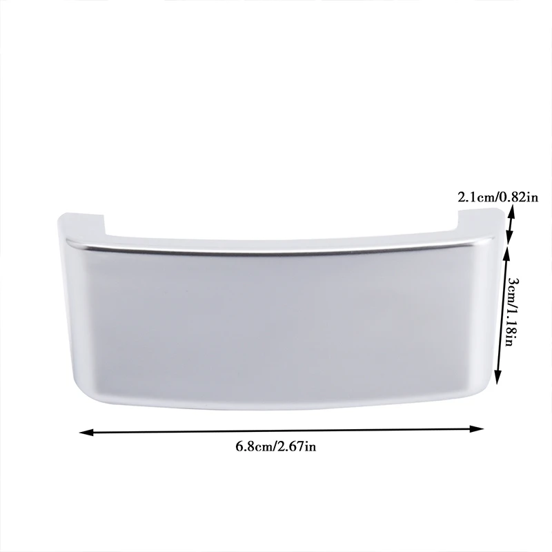 NS Модифицированная Автомобильная хромированная эмблема на рулевое колесо для VW