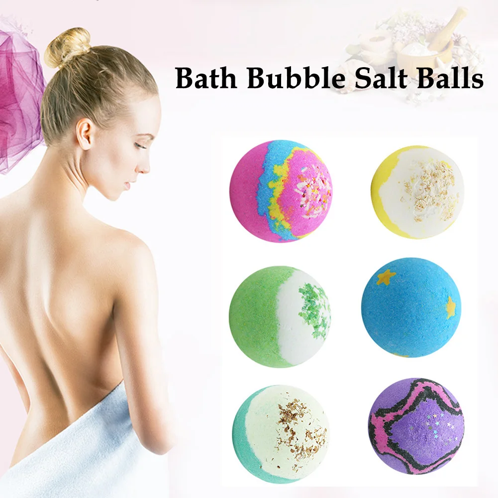 

Dry Flower Bath Bubble Salt Balls Essential Oil Clean Soap Bath Bombs Stress Relief Bath Salt Bubbles Tub Spa Bath Body Bathing