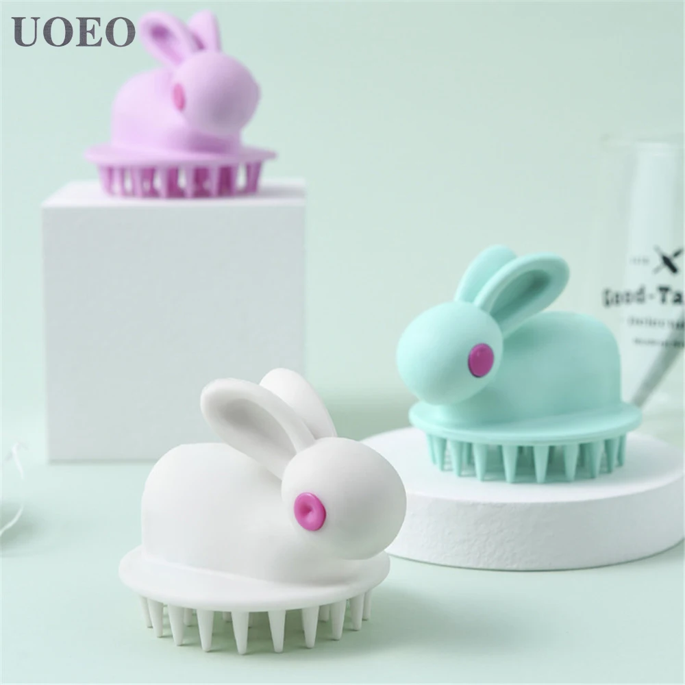 

Silicone Head Body Scalp Massage Brush Comb Shampoo Hair Washing Comb Shower Brush Bath Spa Slimming Massage Brush
