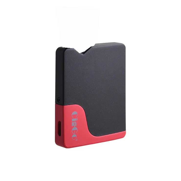 Black and red mod Электронная сигарета Ciggo J Box Pod стартовый комплект с Pod для Juul 350 мАч батарея Vape коробка мод испаритель с 0,6 мл емкость Pod - Цвет: Black and red mod