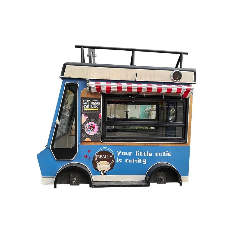 Mobile Street Fast Food Truck Vending Carts Restourant Trailer Vintage Car Van Ice Cream Catering Kiosk For Sale Europe | Бытовая