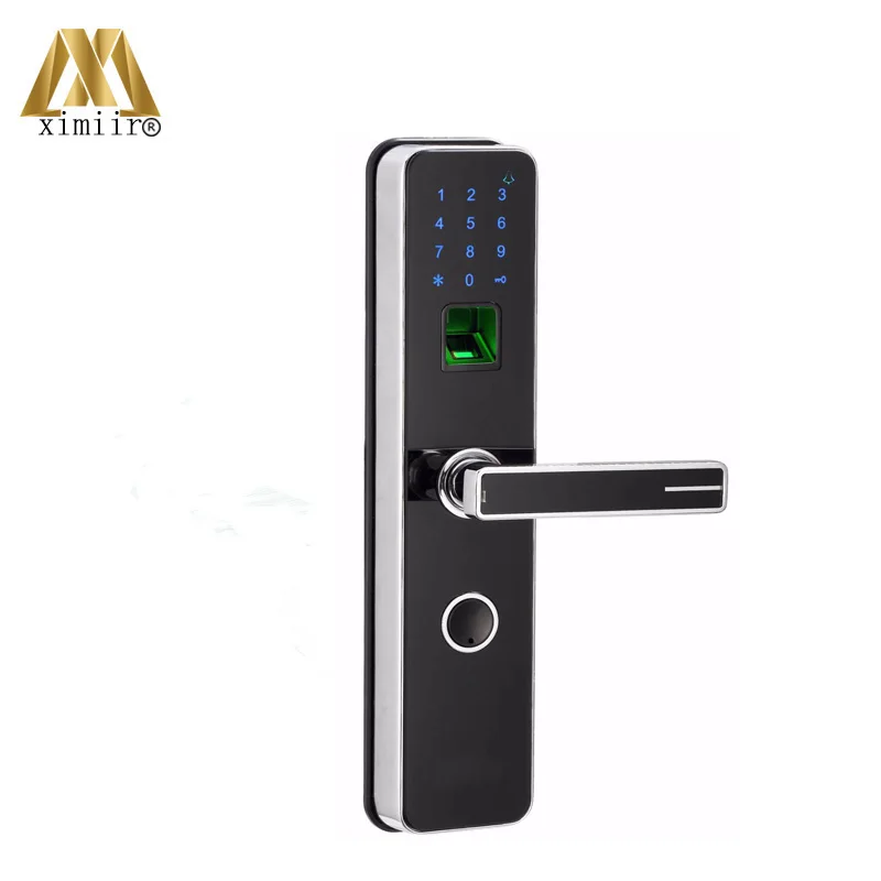 Домашняя безопасность биометрический дверной замок отпечатков пальцев цифровой