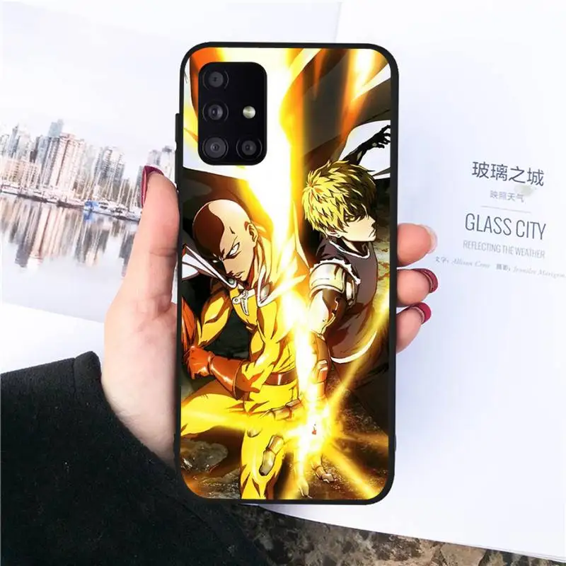 

One Punch Man Phone Case For Samsung galaxy S 7 8 9 10 20 edge A 6 10 20 30 50 51 70 note 10 plus