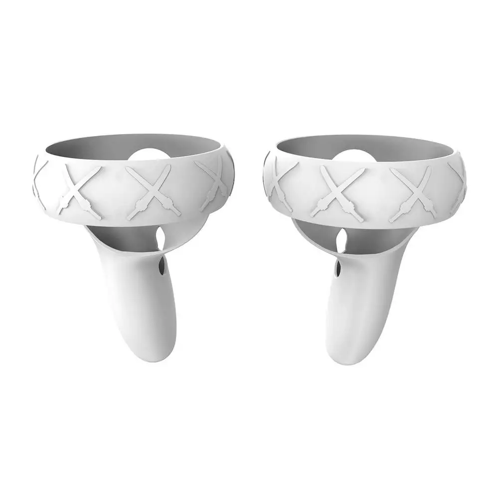 

Protective Cover For Oculus Quest 2 VR Touch Controller Silicone Cover Skin Handle Grip For Oculus Quest Knuckle Strap Accessory