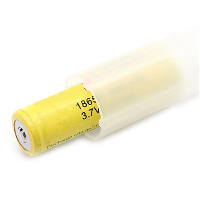 

YUHETEC 1pcs 18650 to 26650 Battery Converter Case Cover Sleeve Adapter Nylon black Plastic white