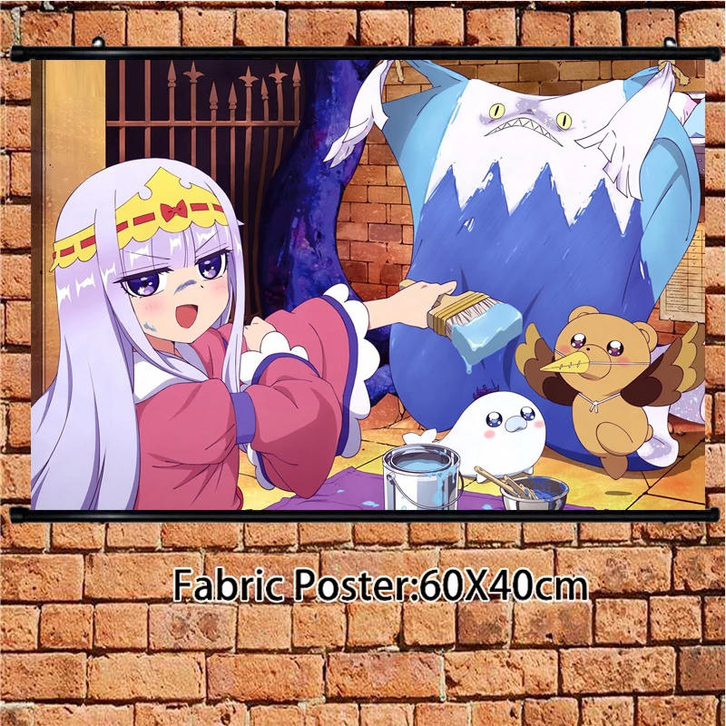 

Аниме плакат Сонная принцесса в замке демона милый настенный свиток 60x40 см художественные принты декор для комнаты и дома