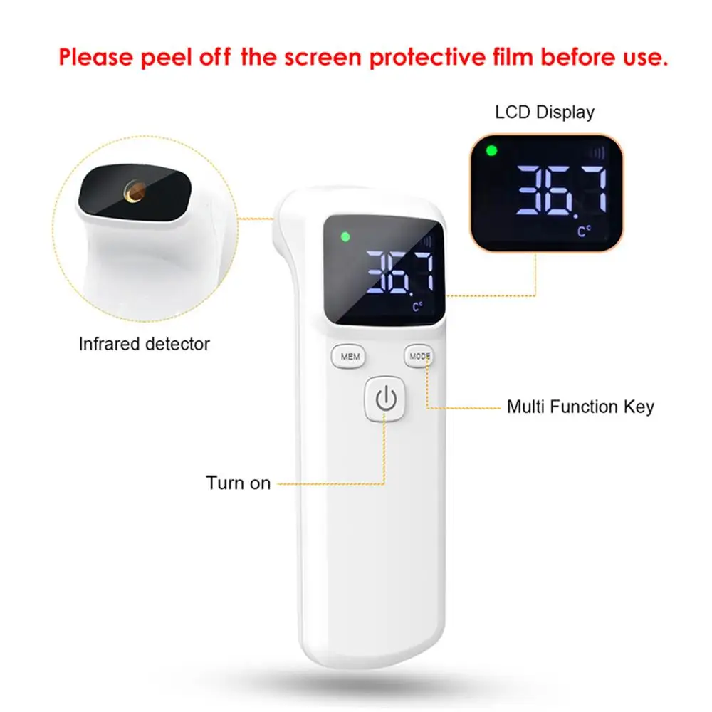 ИК-термометр с цифровым ЖК-дисплеем для детей и взрослых | Красота здоровье