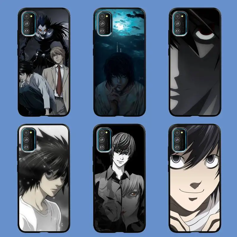 

Death Note Ryuk Kira Phone Case For Samsung A10 A12 A02 A20E M30 A31 A32 A40 A50 S A52 A51 A70 A71 A80 Cover Fundas Coque