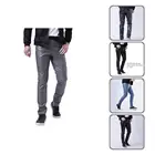 Мужские кожаные брюки бренд Thoshine весна-осень, облегающие эластичные стильные мужские модные брюки из искусственной кожи в стиле панк, брюки для косплея и танцев