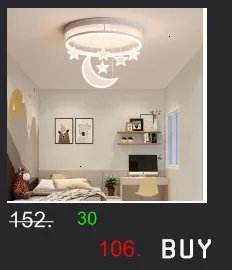 Chandelierrec, современный светодиодный потолочный светильник для детской комнаты, AC85~ 265 В, домашнее освещение, Светильники для детской спальни, потолочная лампа с Луной и звездой
