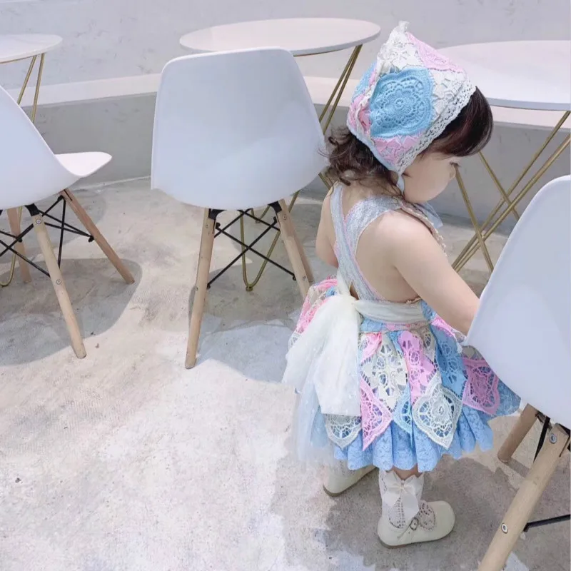 2020 летняя испанская детская одежда платье принцессы детское на день рождения