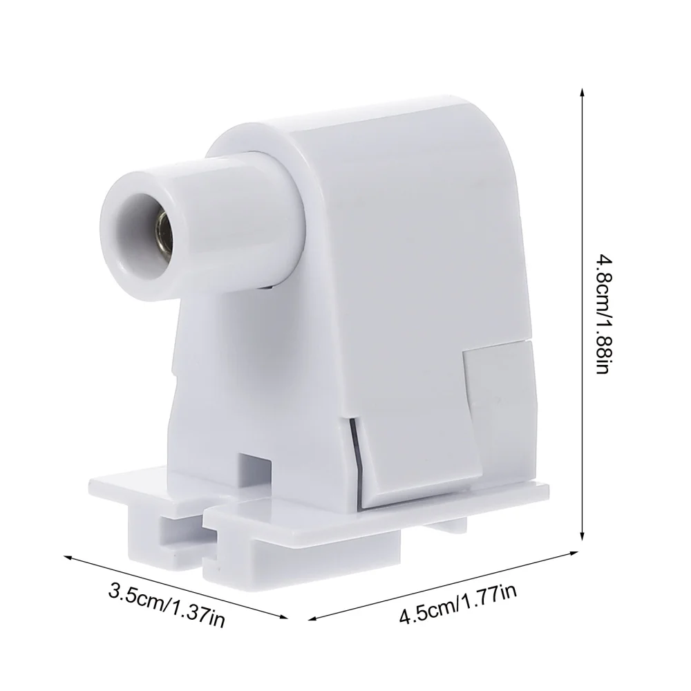 

24pcs High Pressure Light Tube Holders Home FA8 Fluorescent Lamp Holders