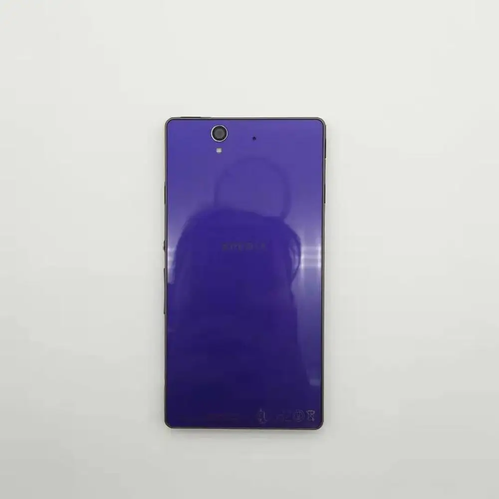 Фиолетовый Мобильный телефон sony Xperia Z L36h C6603 3G и 4G 5," четырехъядерный процессор 2G ram 16GB rom 13.1MP камера разблокированный сотовый телефон - Цвет: Фиолетовый