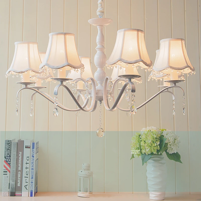 Модная люстра потолочная на кухню хрустальная в спальню гостиную подвесная