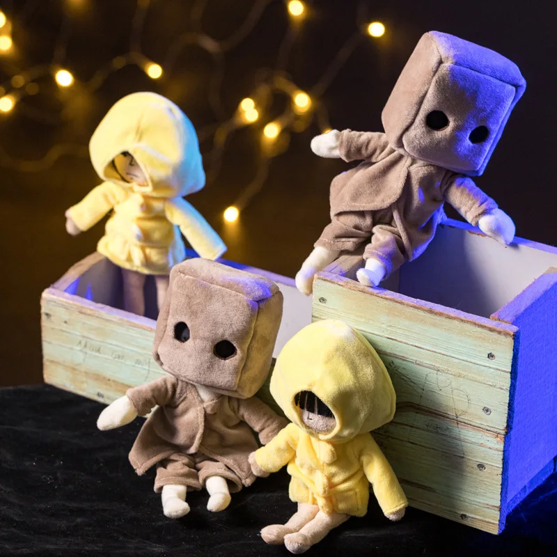 

2pcs/set Little Nightmares Plush Toy Adventure Game Cartoon Cute Stuffed Dolls Kawaii Children Toys Birthday Gift