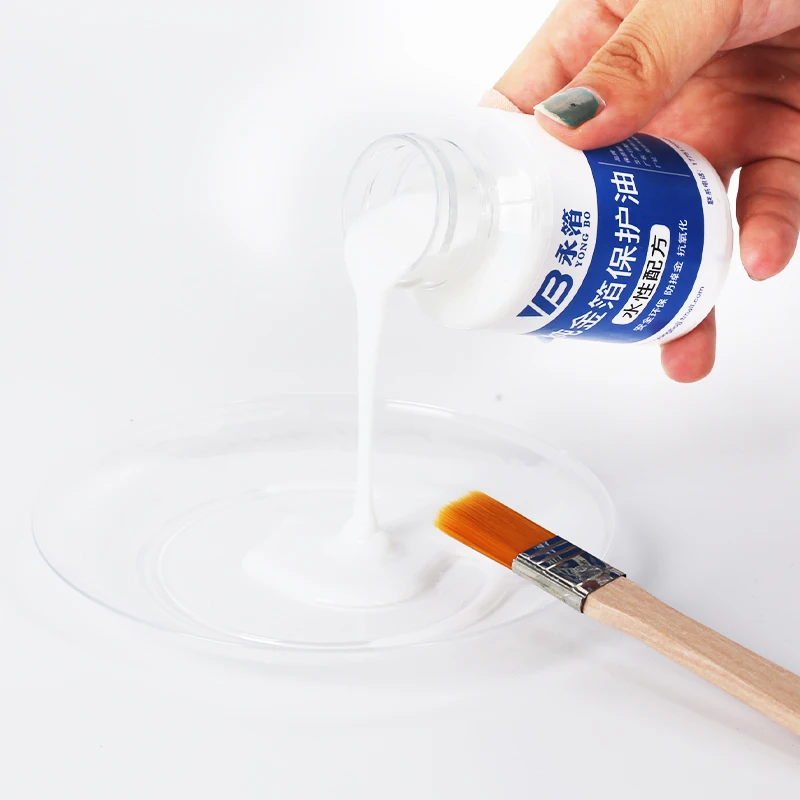 100 мл высушенный Золотой клей с золотым покрытием в виде листьев фотопленка на