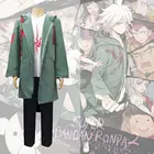 Костюм для косплея Super Danganronpa 2 Nagito Komaeda, куртка и футболка, костюмы на Хэллоуин для женщин и мужчин, костюмы аниме для взрослых