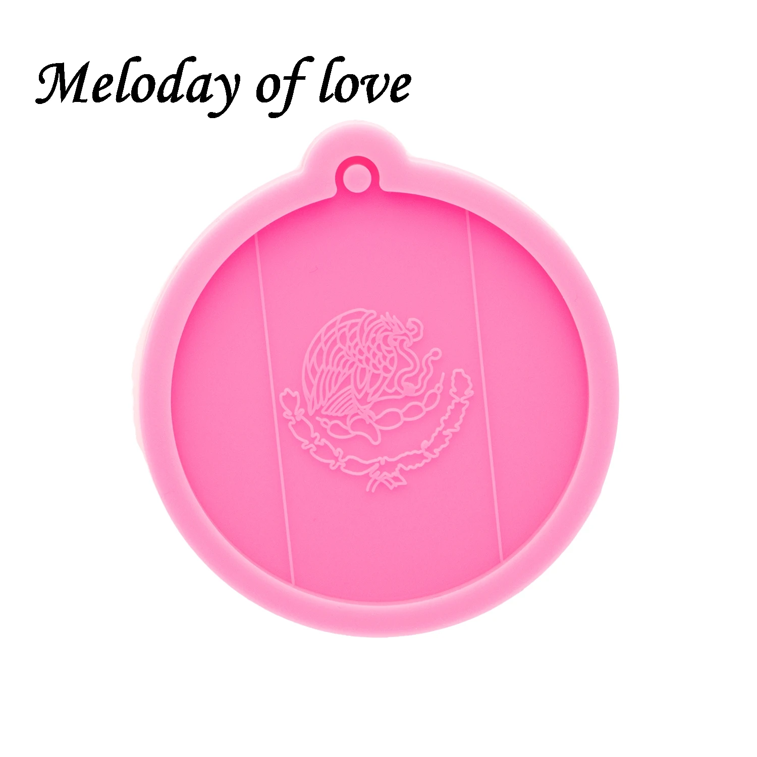 Глянцевый силиконовый Мексиканский Флаг полимерный брелок плесень эпоксидные