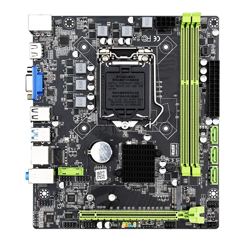 

Материнская плата Micro ATX, LGA 1151, материнская плата H310 с VGA HDMI GIGABIT ETHERNET DDR3 для процессора INTEL CORE 6, 7, 8