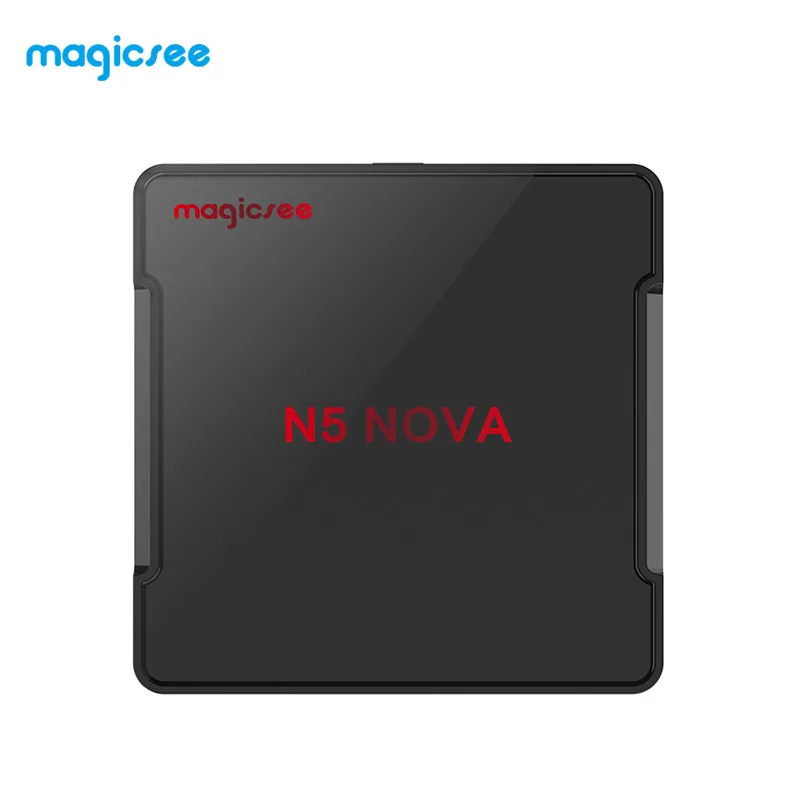 ТВ-приставка Magicsee N5 NOVA Android 9 0 RK3318 4 Гб 32 ГБ/64 ПЗУ 2 + быстрая связь Двойной Wi-Fi Bluetooth