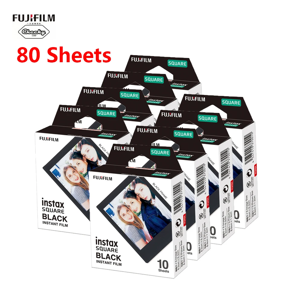 Оригинальная мини-пленка Fujifilm Instax 10 20 40 60 80 листов мини мгновенная пленка для