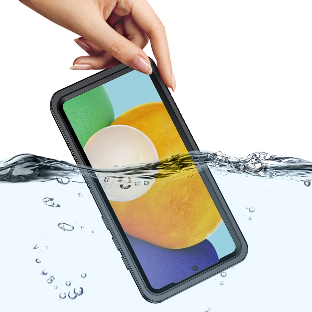 

IP68 Waterproof Case for Samsung Galaxy A 72 2021 Bumper Cover Front Back Shell for Samsung A72 Case SM-A725 4G 5G Crystal Panel