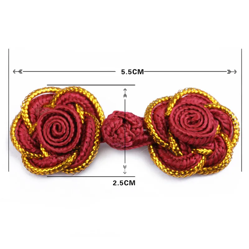 5 пар декоративные пуговицы в виде китайской лягушки|Пуговицы| |