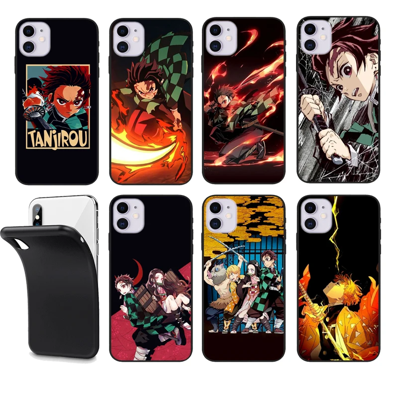 Мультфильмов аниме чехол для мобильного телефона IPhone 11 12 Pro Max камер Мгновенной