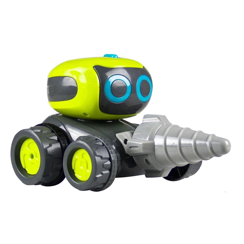 Интеллектуальное Программирование RC робот инженерный бульдозер вилочный погрузчик в сборе Крытая игрушка для детей взрослых подарок Горячая