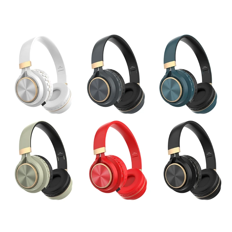 

2021 Новая беспроводная Wi-Fi гарнитура с глубокими басами Hi-Fi стерео звук V5.0 портативные наушники